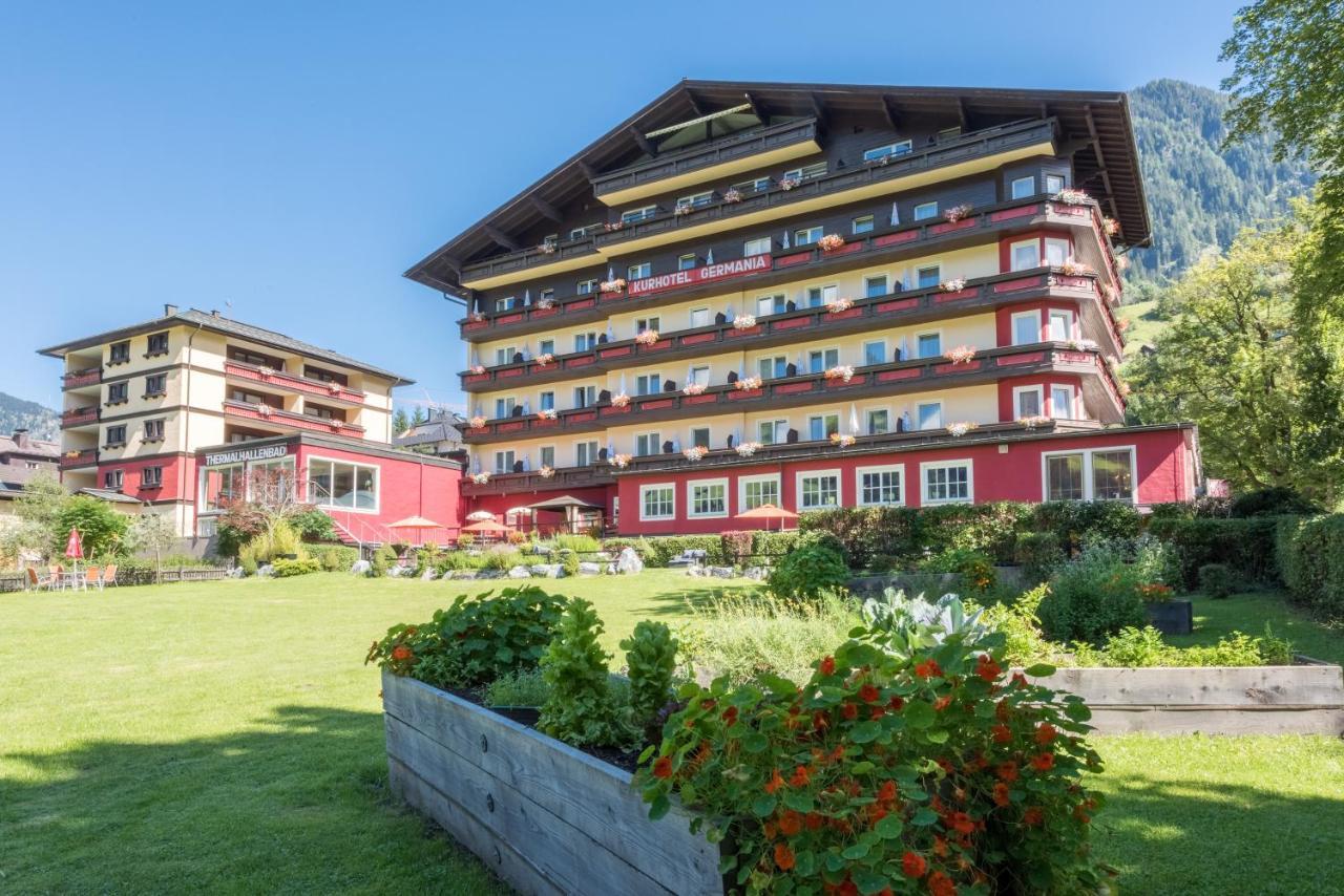 Hotel Germania Gastein - Ganzjahrig Inklusive Alpentherme Gastein & Sommersaison Inklusive Gasteiner Bergbahnen Bad Hofgastein Esterno foto