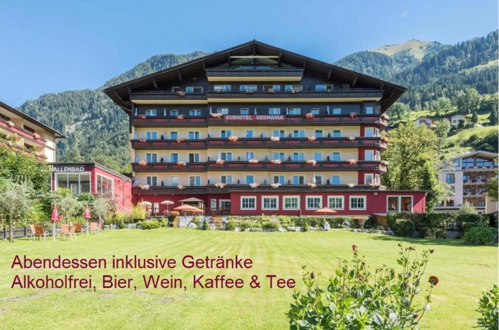 Hotel Germania Gastein - Ganzjahrig Inklusive Alpentherme Gastein & Sommersaison Inklusive Gasteiner Bergbahnen Bad Hofgastein Esterno foto